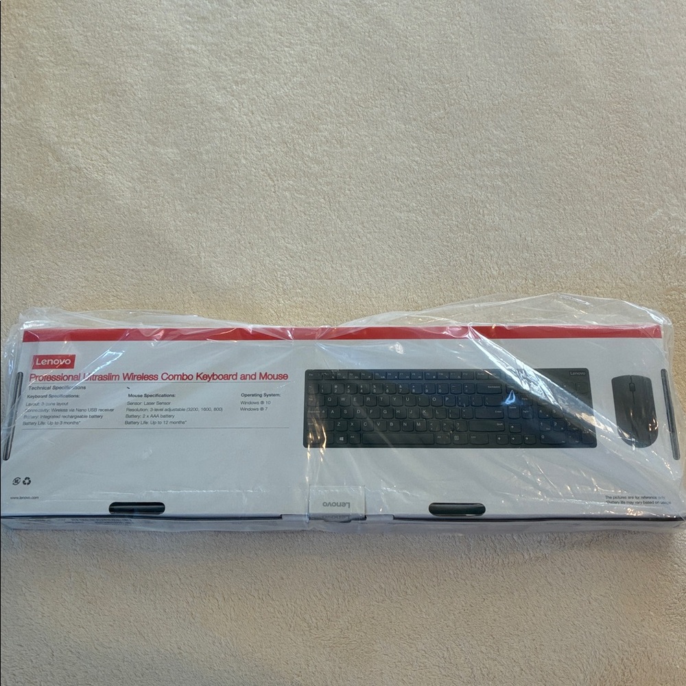 Lenovo Professional Wireless Combo Keyboard and Mouse